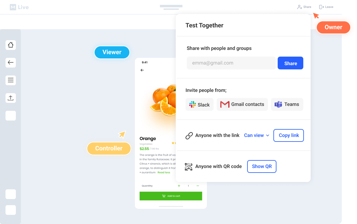 screenshot of Momentum Suite